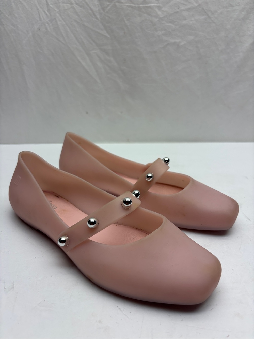 Melissa rubber nude pink for big girl SZ 5, box 59
